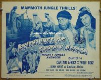 #9039 ADVENTURES OF CAPTAIN AFRICA Ch14 Title Lobby Card '55