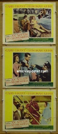 #7091 AFFAIR TO REMEMBER 3 LCs '57 Cary Grant 