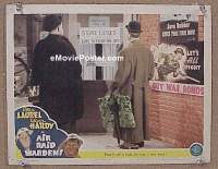 #274 AIR RAID WARDENS LC '43 Laurel & Hardy 