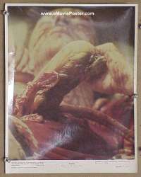 #4132 ALIEN commercial poster '79 incredible stomach scene!