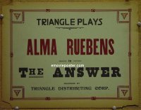 #4011 ANSWER TC '18 Alma Rubens 