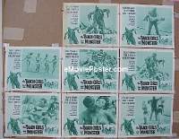 #187 BEACH GIRLS & THE MONSTER 8 LCs '65 