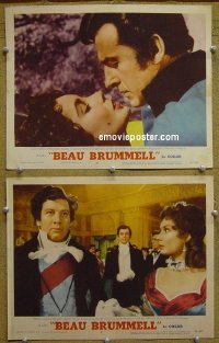 #7199 BEAU BRUMMELL 2 LCs '54 Liz Taylor 