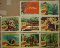 #595 BRIDGE ON THE RIVER KWAI set of 8 LCs'58 