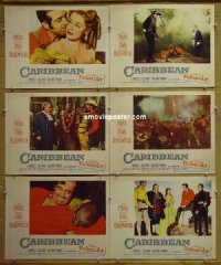 #7331 CARIBBEAN 6 LCs '52 John Payne, Dahl 