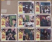 #4515 CASE OF THE RED MONKEY 8LCs55 film noir 