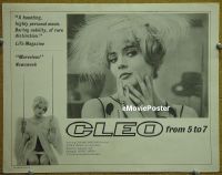 #580 CLEO FROM 5 TO 7 LC '62 Agnes Varda! 