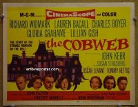 #5225 COBWEB TC '55 sexy film noir! 