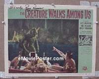 #220 CREATURE WALKS AMONG US LC #2 '56 signed 