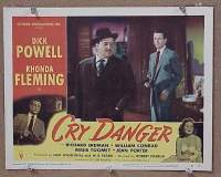 #244 CRY DANGER LC '51 Dick Powell, film noir 