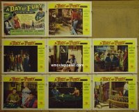 #7456 DAY OF FURY 8 LCs '56 Mara Corday 