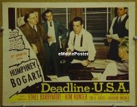 #394 DEADLINE-USA LC #5 '52 Bogart 