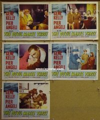 #7487 DEVIL MAKES 3 5 LCs '52 Gene Kelly 