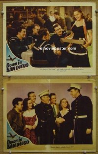 #4173 DOWN IN SAN DIEGO 2 LCs '41 Leo Gorcey 