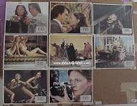 #1040 EYES OF LAURA MARS 8 lobby cards '78 Faye Dunaway