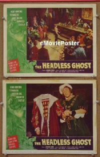 #406 HEADLESS GHOST 2 LCs '59 AIP teen horror 