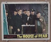 #228 HOUSE OF FEAR LC #6 '39 Gargan, Hervey 