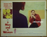 #633 MAN & A WOMAN LC#3'66 Aimee, Trintignant 