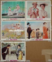 #527 MARY POPPINS 5 LCs '64 Julie Andrews 