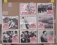 #646 MEIN KAMPF set of 8 LCs '61 Adolf Hitler 