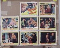 #648 MENACE IN THE NIGHT set of 8 LCs '58 