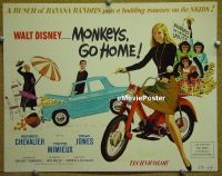 #648 MONKEYS GO HOME TC '67 Walt Disney 