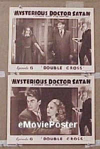 #229 MYSTERIOUS DOCTOR SATAN 2 LCs '40 serial 
