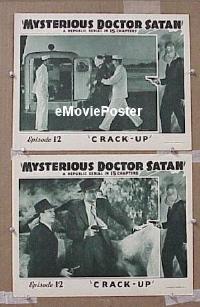 #337 MYSTERIOUS DOCTOR SATAN 2 LCs '40 serial 