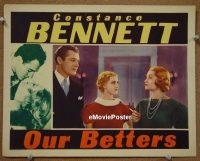 #161 OUR BETTERS LC '33 Constance Bennett 