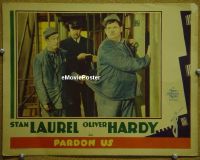 #240 PARDON US LC #3 '31 Laurel & Hardy 