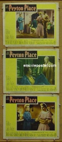 #4262 PEYTON PLACE 3 LCs '58 Lana Turner 