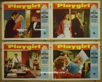 #5175 PLAYGIRL 4 LCs '54 Shelley Winters 
