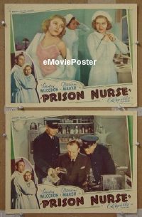 #377 PRISON NURSE 2 LCs '38 Marian Marsh 