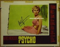 #4995 PSYCHO signed LC #7 '60 Leigh, Perkins 