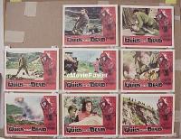 #696 QUICK & THE DEAD set of 8 LCs '63 French 