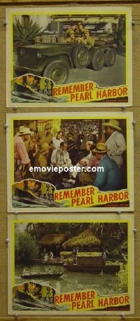 #5678 REMEMBER PEARL HARBOR 3 LCs '42 WWII 