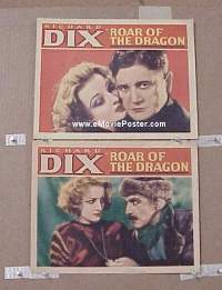 #245 ROAR OF THE DRAGON 2 LCs '32 Richard Dix 