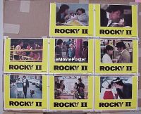 #447 ROCKY 2 8 LCs '79 Sylvester Stallone 