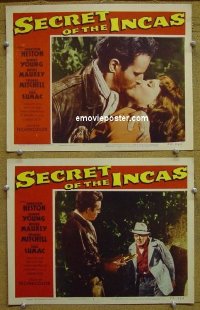 #8511 SECRET OF THE INCAS 2 LCs '54 Heston 