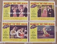 #292 SINGIN' IN THE RAIN 4 LCs '52 Gene Kelly 