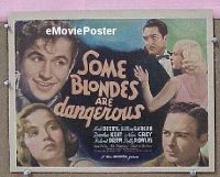 #161 SOME BLONDES ARE DANGEROUS TC '37 boxing 