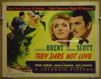 #8724 THEY DARE NOT LOVE TC '41 George Brent 
