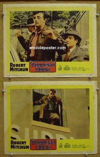 #4229 THUNDER ROAD 2 LCs '58 Robert Mitchum 