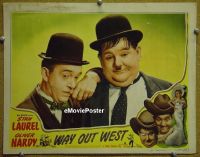 #308 WAY OUT WEST LC #6 R47 Laurel & Hardy 