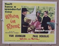 #563 WHEN IN ROME LC #7 '52 Johnson, Douglas 