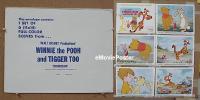 #575 WINNIE THE POOH & TIGGER TOO set of6 LCs 