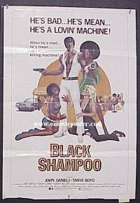 #7267 BLACK SHAMPOO 1sh '76 a lovin' machine! 