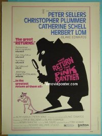 #2238 RETURN OF THE PINK PANTHER 30x40 '75 