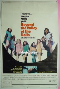 #197 BEYOND THE VALLEY OF THE DOLLS 40x60 