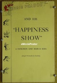 #139 HAPPINESS SHOW ad approach c'30s Peabody 